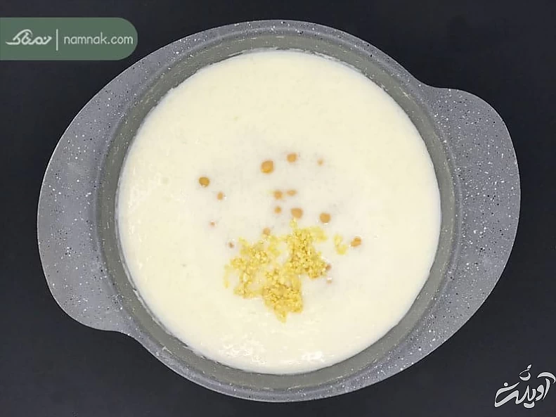 افزودن سیر به آش